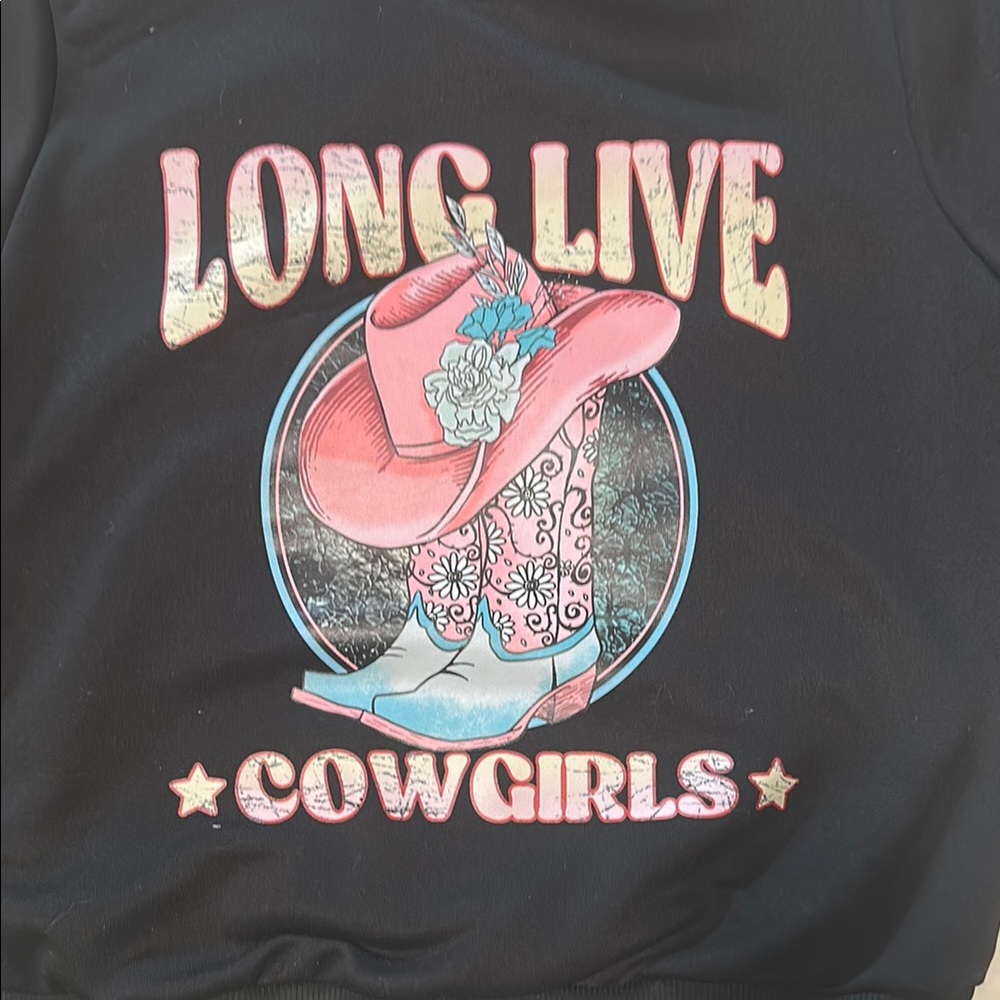 Long Live Cowgirls Graphic Crewneck